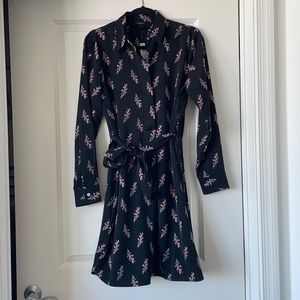 Ann Taylor wrap dress with floral detail. New with tags! Never worn. Size M